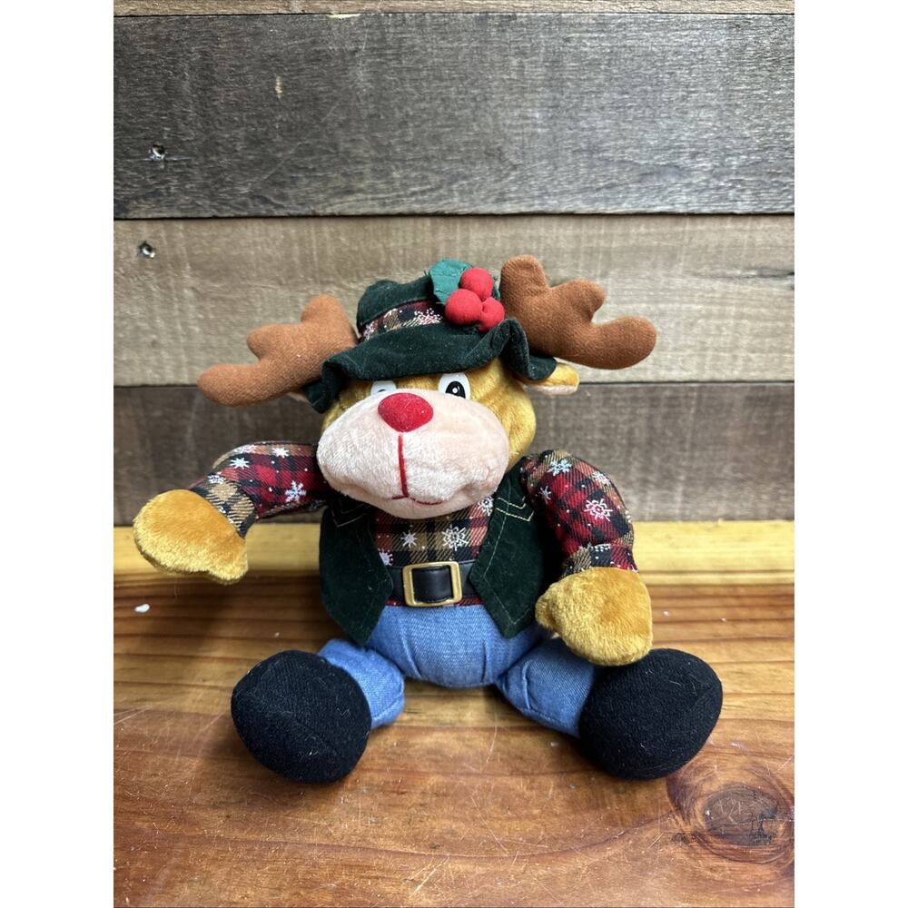Vintage Western Reindeer Sings And Moves TL Toys